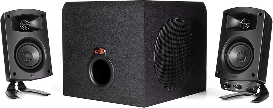 Klipsch ProMedia 2.1 THX Certified Computer Speaker System (Black)