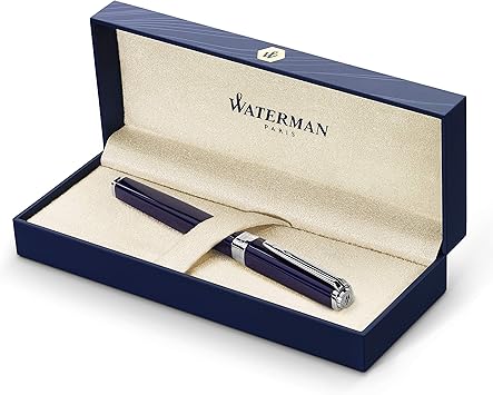 Waterman S0636830 Fountain Pen Exception Night and Day black S.C, line width F, blue color