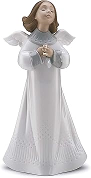 LLADRÓ an Angel's Wish Figurine. Porcelain Angel Figure.