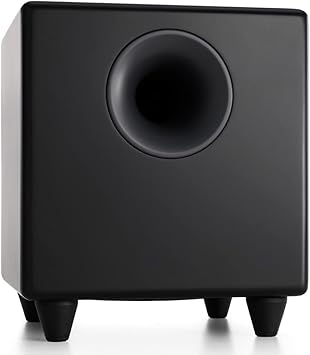 Audioengine S8 Powered Subwoofer - 8 Inch Subwoofer, 250W Down Firing Speakers for PC, Home Theaters, Movie Lovers & Studios, Wireless Ready with Sleep Mode