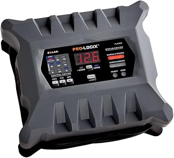 Clore Automotive PL2320 20-Amp Fully-Automatic Smart Charger, 6V and 12V Battery Charger, Battery Maintainer, and Stable Power Supply with Temperature Compensation