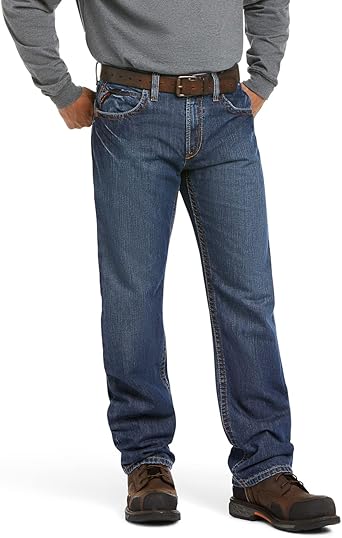 ARIAT FR M3 Basic Stackable Straight Leg Jeans in Flint