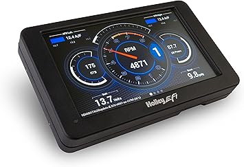 Holley EFI 553-106 Electronic Digital Dash - 7.5 inch W x 4.625 inch T