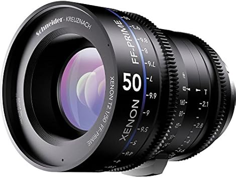 Schneider Kreuznach 1078470 Cine Lens FF PL/FT Prime T2.1/50 mm, Black