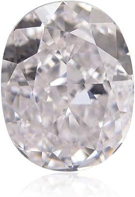 0.57 Carat Very Light Pink Color Natural Loose Diamond Oval Shape, IF Clarity GIA Certified Diamonds For Jewelry Making Real Diamonds Loose Stone Handmade Jewelry Diamonds For Crafts Gift For Her Real
