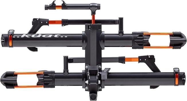 KUAT NV 2.0-1.25" - 2-Bike Hitch Rack | Robust 2-Bike Rack with Trail Doc for Riders & Cyclists | Rugged All-Metal Construction | E-Bike Compatible | Easy Installation | Built for The Long Haul