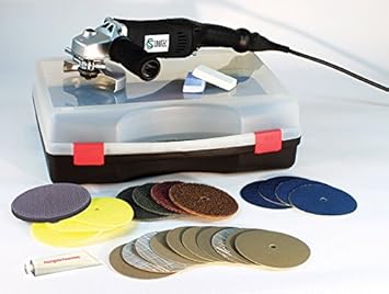CS Unitec 80050U Fix Hook and Loop System Fix Starter Kit for Surface Finishing and Polishing of Sheet Metal, Varilex WSF 1800 Included