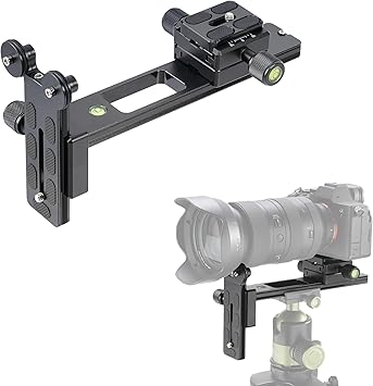 Fotga L200 10kg/22lb Load Telephoto Lens Quick Release Plate Long-Focus Support Holder for Tripod Ball Head DSLR Camera Compatible with Arca Swiss Tripod