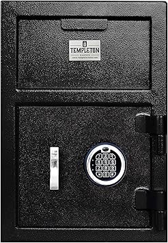 T862 Standard Depository Safe with Electronic Keypad Combination & Key Backup, 1.12 CBF