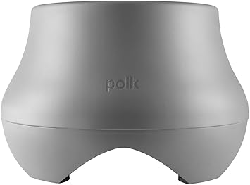 Polk Audio Atrium SUB100 Outdoor Passive Subwoofer, Features 10" Long-Throw Dynamic Balance Driver, Down Firing Subwoofer Speaker, All-Weather Durability, Grey