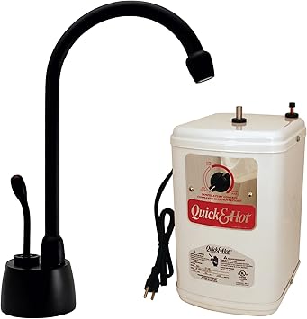 Westbrass D271HFP-62 Velosah Contemporary Water Dispenser, Matte Black, 9 in.