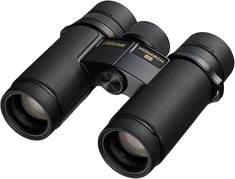 Nikon Monarch HG 8x30mm Binocular - Wide Field of View, Multicoated Optics, High-Definition Viewing - Lightweight Waterproof Fogproof Outdoor Nature Observation Binoculars (16575)