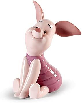 LLADRÓ Piglet Figurine. Porcelain Piglet (Disney) Figure.