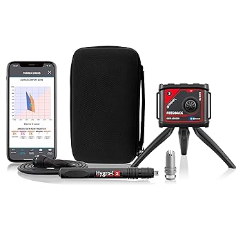 Tramex Feedback Datalogger Starter Kit FBSK5.1 | Feedback Datalogger DL-RHTX & RH Probe with Case | Measure & Log Ambient & in-situ Relative Humidity & Temperature Conditions in Buildings & Concrete
