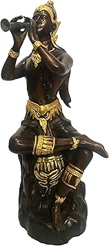 P&F HIGH QUALITY PRODUCTS Oriental Art Bronze Statue Sculpture | Phra Aphai Mani | Bronze for Men
