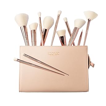 ICONIC LONDON Ultimate Brush Set | 12 Piece Makeup Brush Set