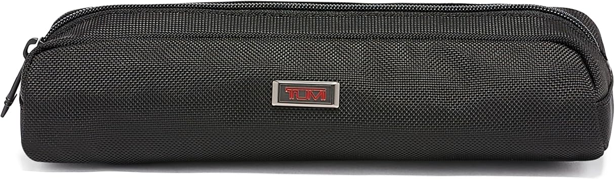 TUMI - Alpha Electronic Cord Pouch - Slim Zip Entry Travel Tech and Cable, Charger and Small Accessory Organizer - Black
