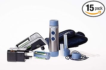 Servox Digital XL Electro Larynx Speech Aid, Electronic Speaking Device, and Artificial Larynx for Voice Impaired. Improved Model with Twice The Talk Time. Includes Batteries, Charger, and Adaptors