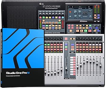PreSonus StudioLive Series III 32SX Digital Console Mixer with Studio One Pro Software