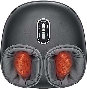 Nekteck Shiatsu Foot Massager with Heat [2026 Upgraded], 3 Modes Deep Kneading Therapy Air Compression, Feet Massage for Plantar Fasciitis, Relaxation Gifts for Men Women Mom Dad Birthday Father's Day