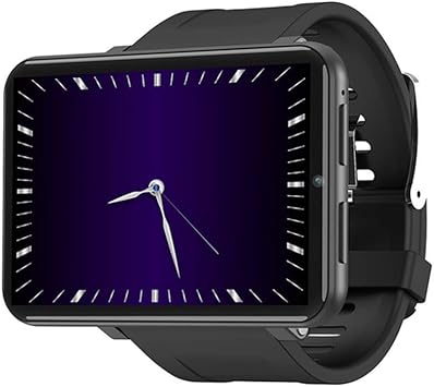 4G Smart Watch 2.86 Inch Screen Android 7.1 1GB+16GB 5MP Camera 2700mAh Battery Smartwatch for Men (Black, 3GB+32GB)