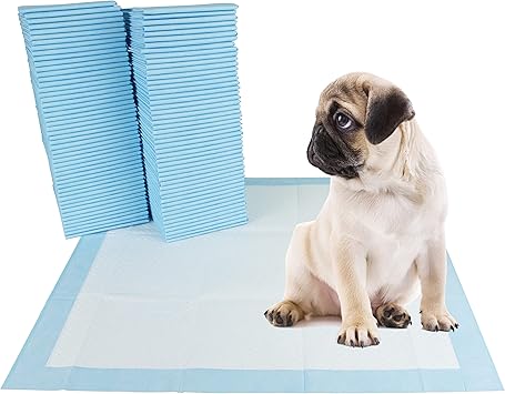BV Puppy Pads XL 40 Count 34"x28" - Leak-Proof Pee Pads for Dogs with 6-Layer Design, Rapid Dry Sheet & Attractant - Dog Pad Extra Large with Odor Control - Perfect for Big Dogs & Indoor Use