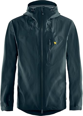 Fjallraven Men's Bergtagen Lite Eco-shell Jacket - Mountain Blue - Large
