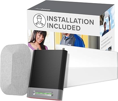 weBoost Home Complete Cell Phone Signal Booster Kit - Boosts 4G LTE & 5G for Entire Home, FCC Approved, All U.S. Carriers