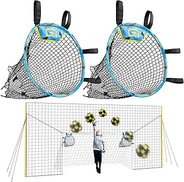 Open Goaaal 3-in-1 Soccer Training Rebounder - Soccer Goal for Volley, Passing, Training - Outdoor Sports, Backyard Games