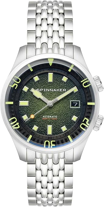 Spinnaker Men's Bradner Automatic Watch with Solid Stainless Steel Bracelet SP-5062