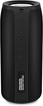 Musibaby Bluetooth Speaker, M88 Speakers,Dual Pairing, Bluetooth 5.3,Loud Stereo Sound,Booming Bass,30H Playtime for Home& Outdoor Party,Beach,Portable Speaker,Gifts(Black)