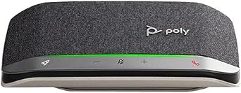 Poly - Sync 20 Bluetooth/USB-A Speakerphone - Personal Portable Speakerphone - Noise & Echo Reduction - Connect to Cell Phones via Bluetooth or Computers via USB-A Cable - Works with Teams, Zoom