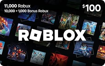 Roblox Digital Gift Card - 11,000 Robux [Includes Exclusive Virtual Item] [Digital Code]