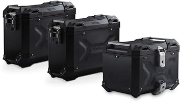 Sw-Motech ADV.22.114.75000/B Adventure Luggage Set - Black