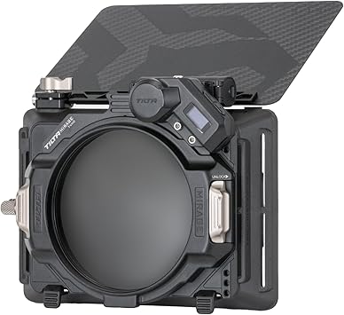 Tilta Mirage Matte Box | Designed for Mirrorless, DSLR, Gimbal, and Drones | Modern Modular System (Matte Box + VND + Motor)