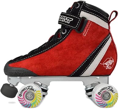 Bont Parkstar Suede Professional Roller Skates for Park Ramps Bowls Street - Rollerskates for Outdoor and Indoor Skating