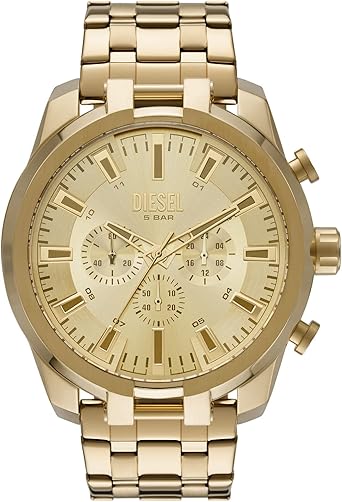 Diesel Men's Split Stainless Steel Chronograph Quartz Watch