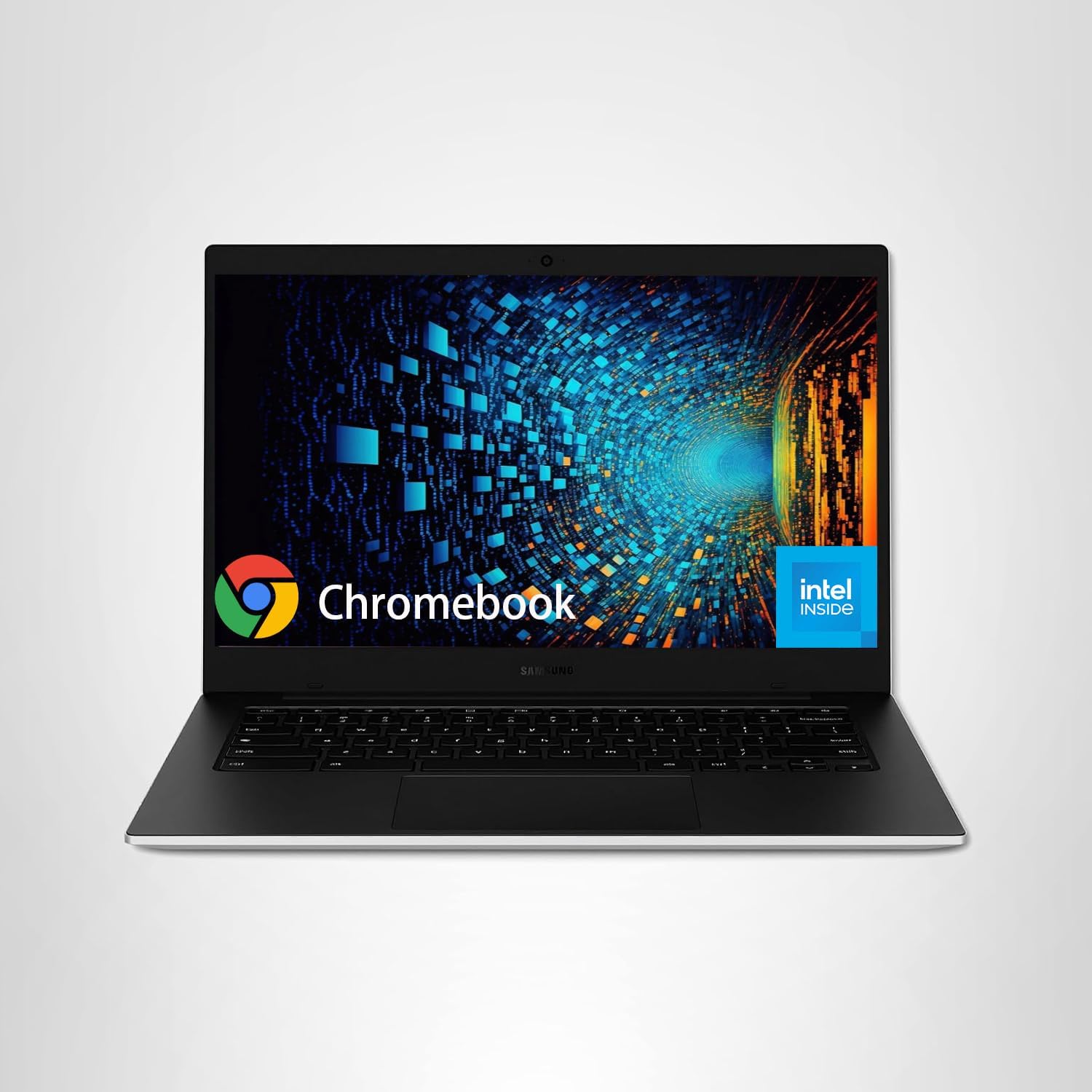 Samsung 14" Galaxy Chromebook Go Laptop PC Computer, Intel Celeron N4500 Processor, 4GB RAM, 64GB Storage, ChromeOS, XE340XDA-KA2US, Student Laptop, Silver
