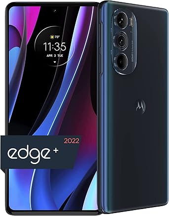 Motorola Edge + |2022| 4800mAh Battery | Unlocked | Made for US 8/512GB | 50MP Camera | Cosmos Blue