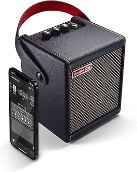 Positive Grid Spark MINI 10W Small Smart Guitar Amp & Bluetooth Speaker | Portable Sound for Guitar Playing at Home or On the Go | Black