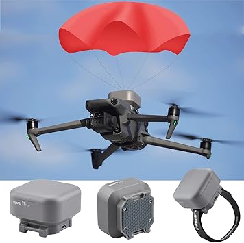 Drone Parachute for DJI Mavic 3/Mavic 3 Classic/Mavic 3 Cine/Mavic 3 Pro/Mavic 3E/Mavic 3T/Air 3/Air 3S/Air2s, 3rd Gen Manti 3 Plus UAV Flight Safety Guard
