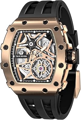 TSAR BOMBA Luxury Automatic Watches for Men Japanese Movement Sapphire Glass 50M Waterproof Luminous Men's Watch Gifts