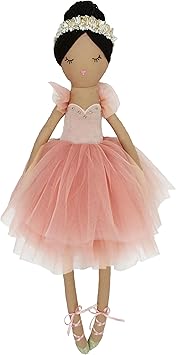MON AMI Juliet The Prima Ballerina 22-Inch Stuffed Doll for Girls | Soft Ballerina Plush Doll | Elegant Playtime Companion | Charming Nursery & Bedroom Décor | Plush Gift for All Ages