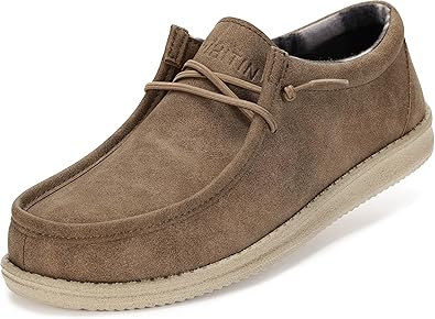 WHITIN Men's Easy Breezy Slip On Loafers | Foam-Cushioned Footbed | Ultralight Flex Sole