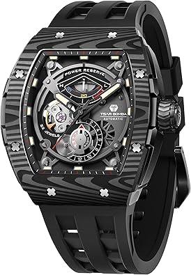 TSAR BOMBA Luxury Automatic Watches for Men Japanese Movement Sapphire Glass 50M Waterproof Luminous Men's Watch Gifts