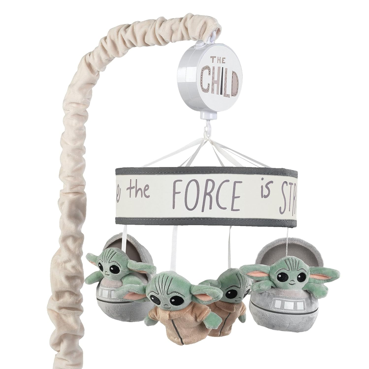 Lambs & Ivy Goodnight Moon Musical Baby Crib Mobile Soother Toy - Stars/Clouds
