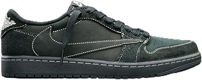 Jordan Mens Air Jordan 1 Low OG TS DM7866 001 Travis Scott - Black Phantom - Size 10