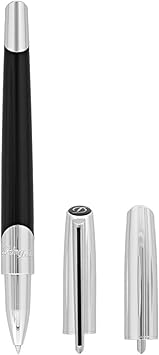 S.T. Dupont Défi Millennium Silver/Black Rollerball Pen