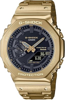 Casio GM-B2100GD-9AJF [G-Shock (G-Shock) Full Metal Model with Smartphone Link GM-B2100 Yellow Gold Color Model] Watch Japan Import March 2023 Model