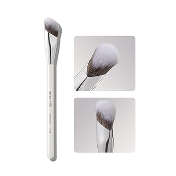 Albeaut Concealer Brush, Angled Under Eye Makeup Small Foundation Precision Face Blending Brush (193 concealer brush), 1pc